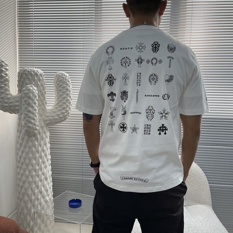 超話題!★入手困難レア!クロムハーツ マルチロゴ Tシャツ コピー 3色 Kuu70852